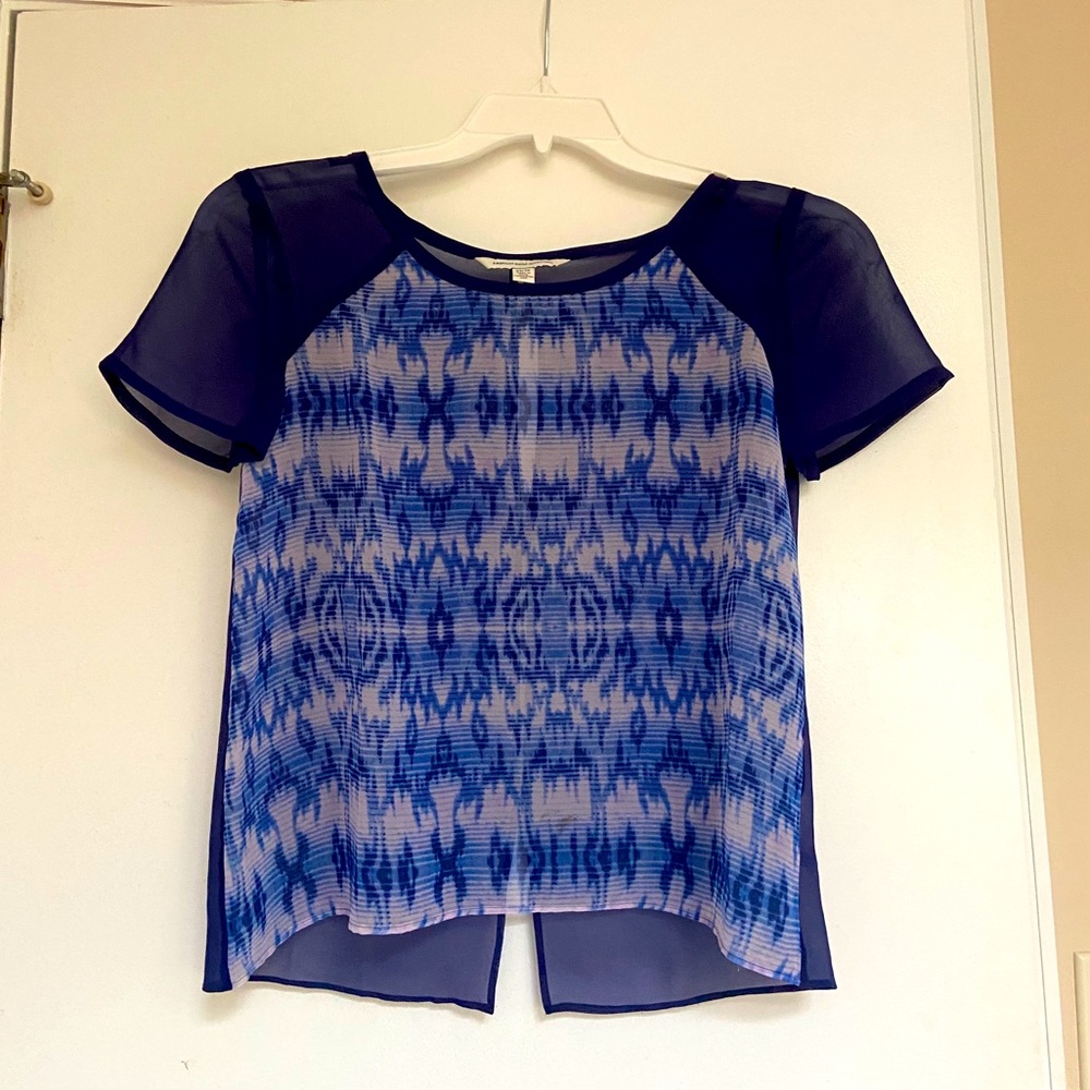 American eagle mesh top